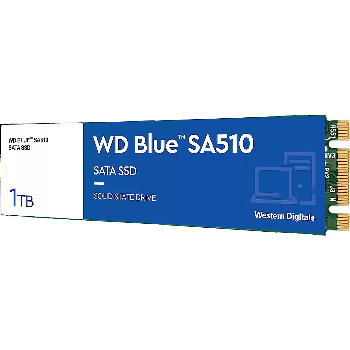 Western Digital Blue SA510, 1TB, M.2 SATA (WDS100T3B0B)