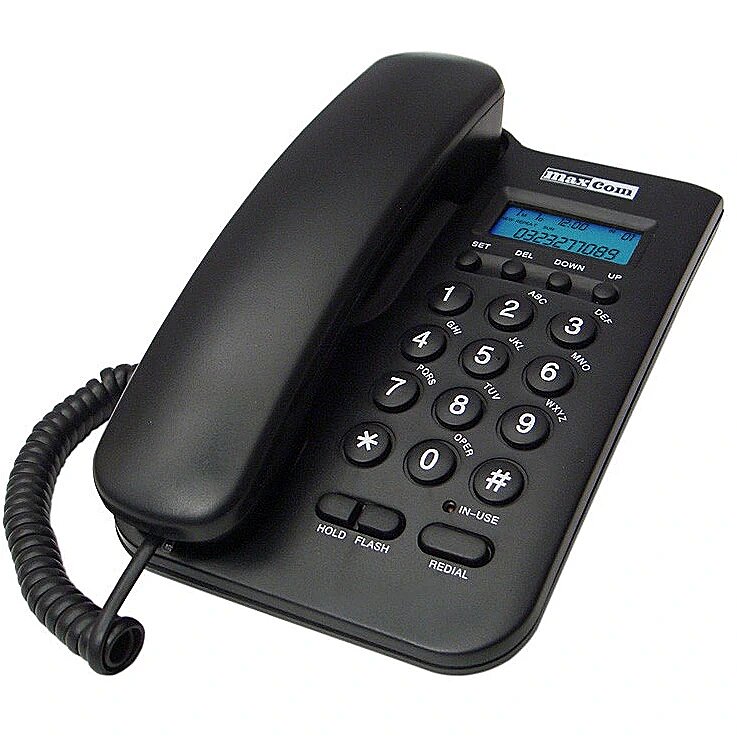 Топ проводных телефонов. Panasonic KX-ts2388. Стационарный телефон Intego kxt210. Телефон Maxcom kxt709. Maxcom kxt480 Black.