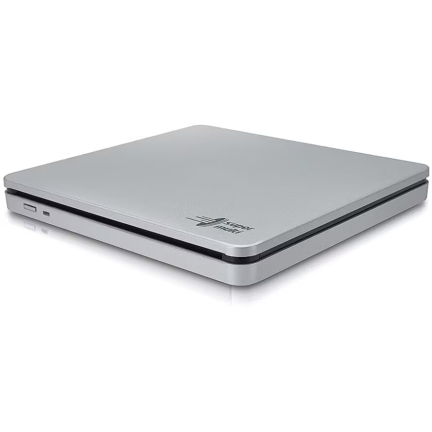 HLDS GP70NS50 SLIM, external DVD burner (silver, external, USB 2.0, 5. ...