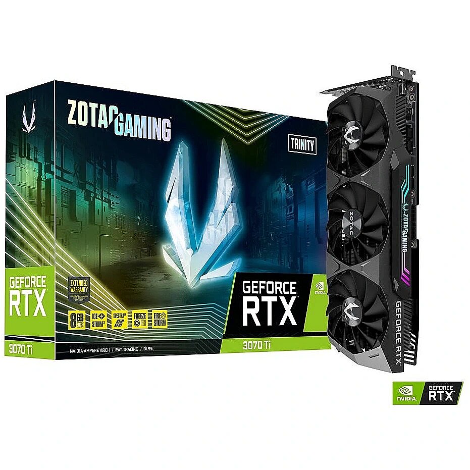 Zotac GeForce RTX 3070 Ti, 8GB GDDR6X, Trinity (ZT-A30710D-10P)