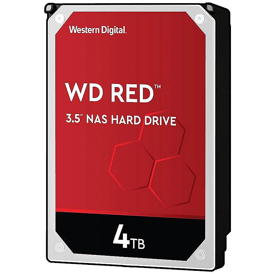 Western Digital 4TB, IntelliPower, 256MB, SATA III, Red