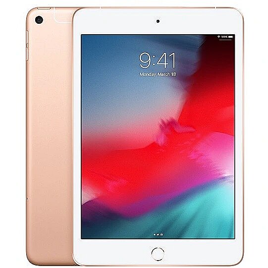 Apple iPad mini, Wi-Fi, 64GB, Gold, 5th Gen (MUQY2HC/A)