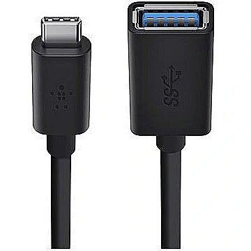 Зарядный адаптер usb c. Belkin USB-C to USB-A.. Кабель тайп си 3.0. Кабель USB A — USB Type c. Переходник USB 3.0 - Type-c.
