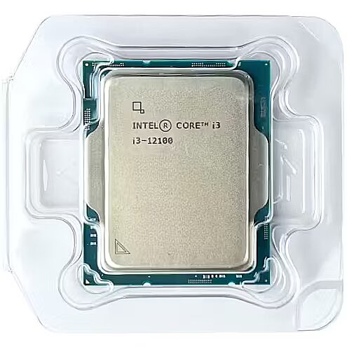 Intel Core i3-12100 (4C/8T, 3.30 GHz, 12MB Cache, LGA1700, 60W