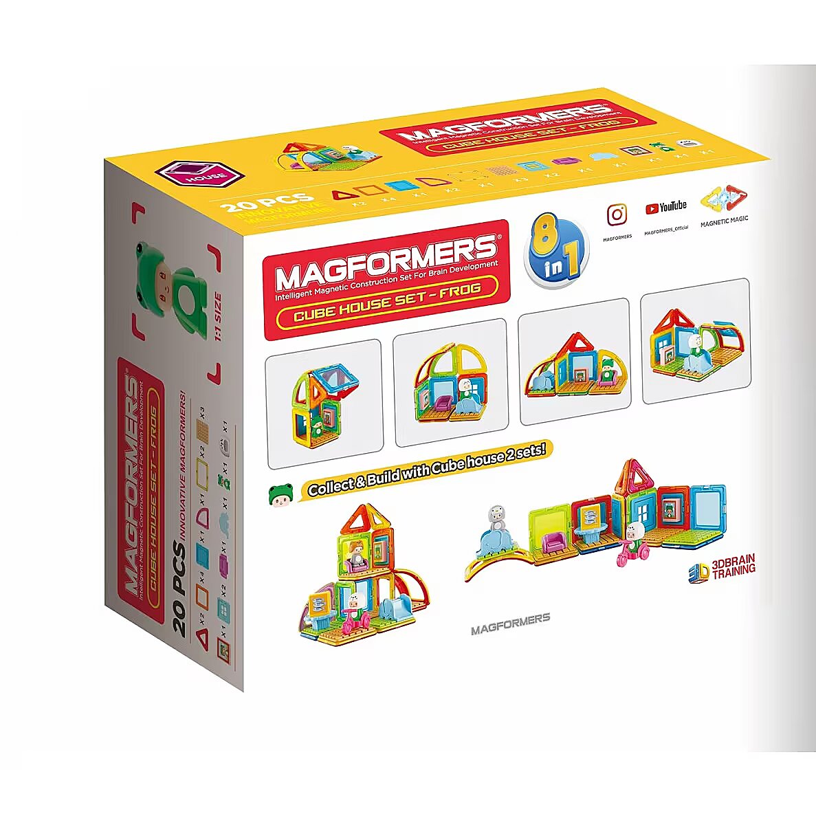 Magformers Cube House Frog (005-705019)