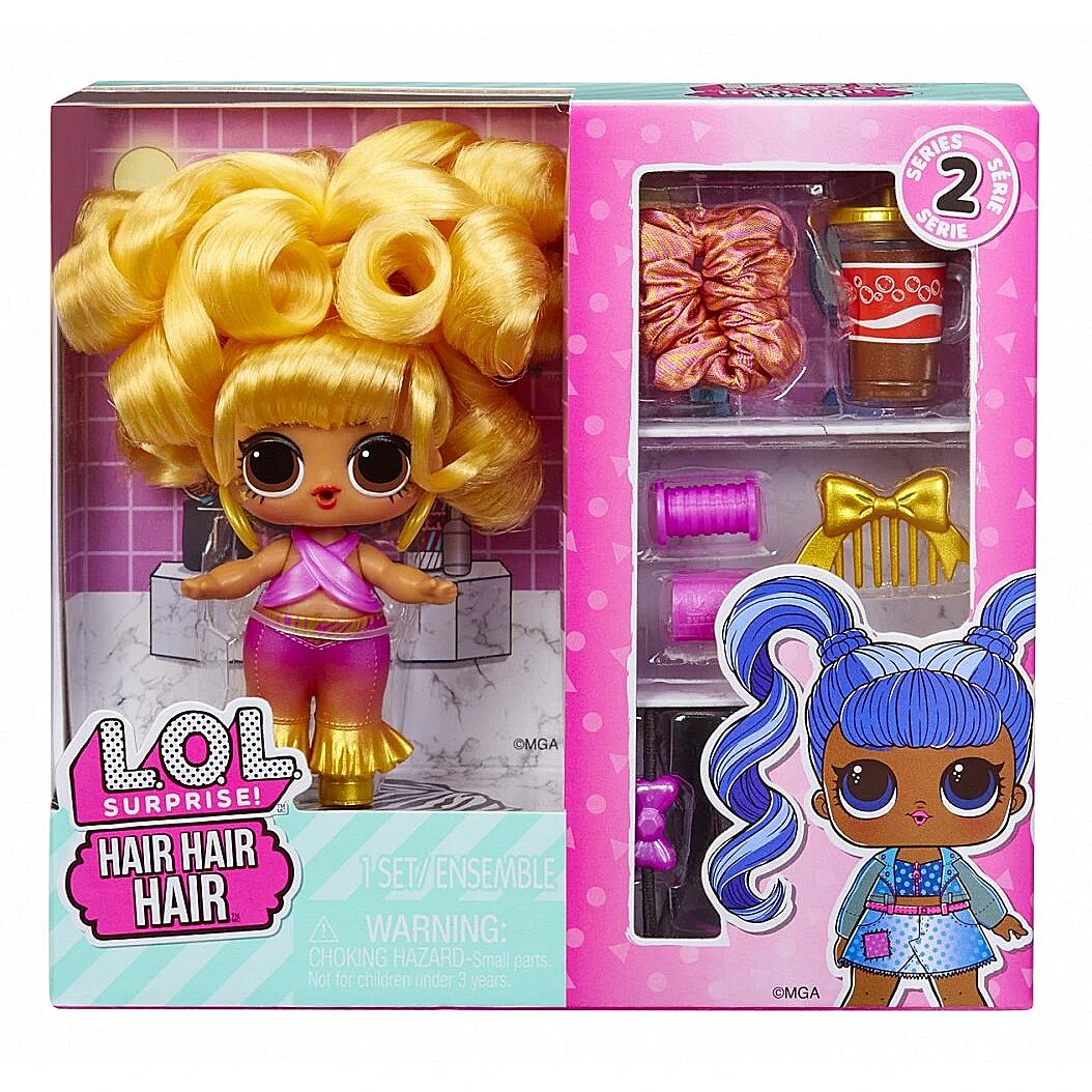 Lol Surprise - L.O.L. Surprise - Hair Hair Hair Mini Poupee avec