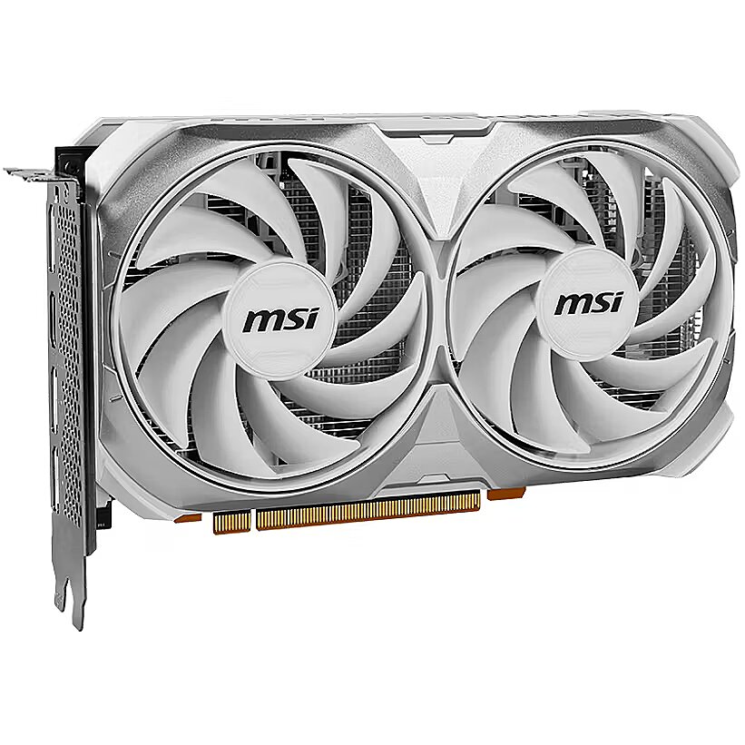 MSI GeForce RTX 4060, 8GB GDDR6, VENTUS 2X WHITE 8G OC (DLSS