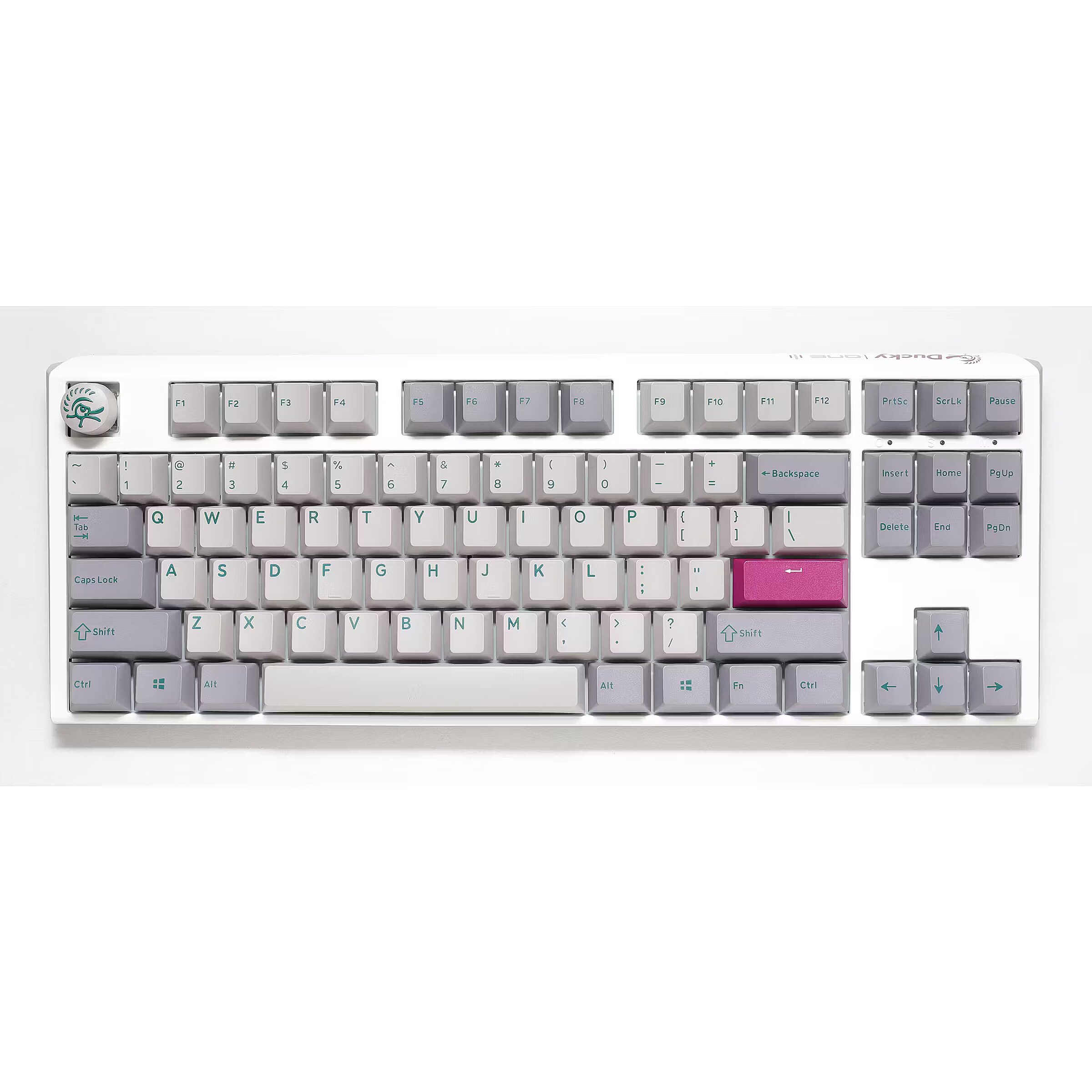 キーボード Ducky One 3 TKL 80% keyboard Mist Ducky One 3 TKL Mist Grey Hotswap RGB Double Shot PBT QUACK Mechanical