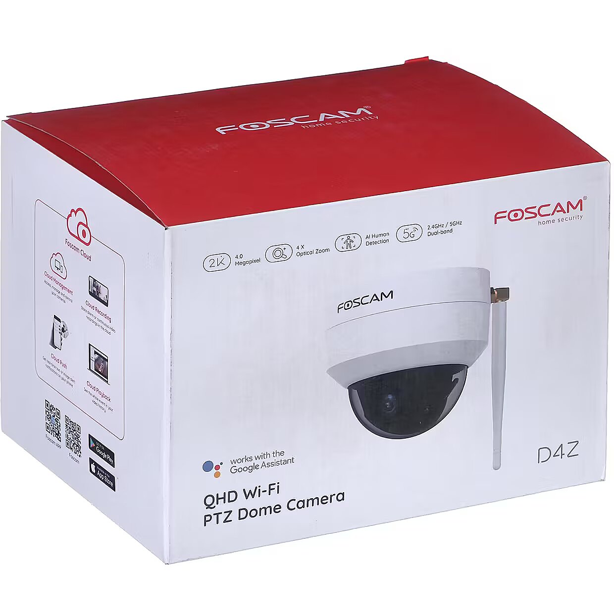 Cloud Foscam Sd Card Playback Foscam SD4H 18X Optical Zoom Smart