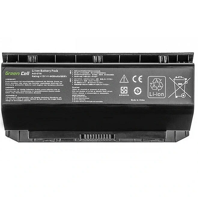 Green Cell Battery for ASUS ROG G750 G750J 15V 4400mAh (AS159)