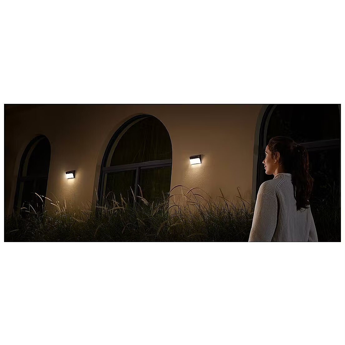 Anker Eufy Solar Wall Light Cam S120, Black/White (T81A0311)