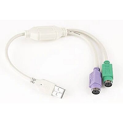 Gembird USB to PS/2 converter cable, 0.3 m (UAPS12)