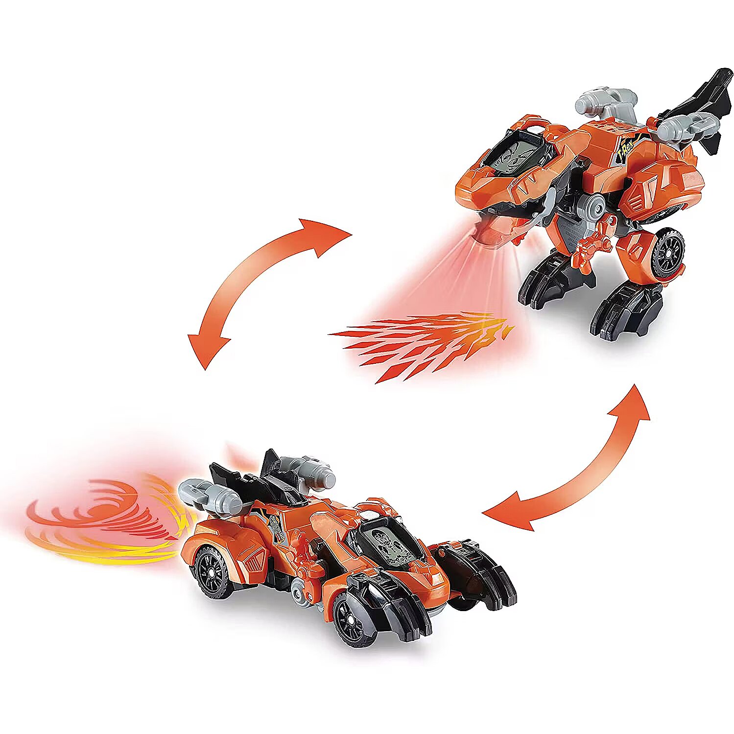 Vtech Switch Go Dinos Fire T Rex play figure 80 538004