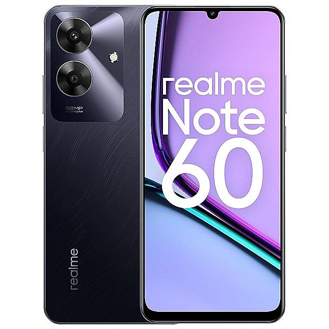 Realme Note 60, 6GB/128GB, Marble Black (RMX3933) Realme Note 60, 6GB/128GB, Marble Black (RMX3933)
