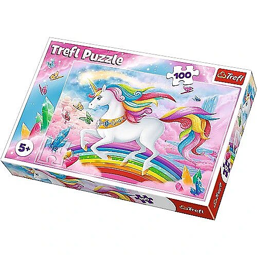 Unicorns World Trefl for sale online 5900511163643 Puzzle 100 Pcs 