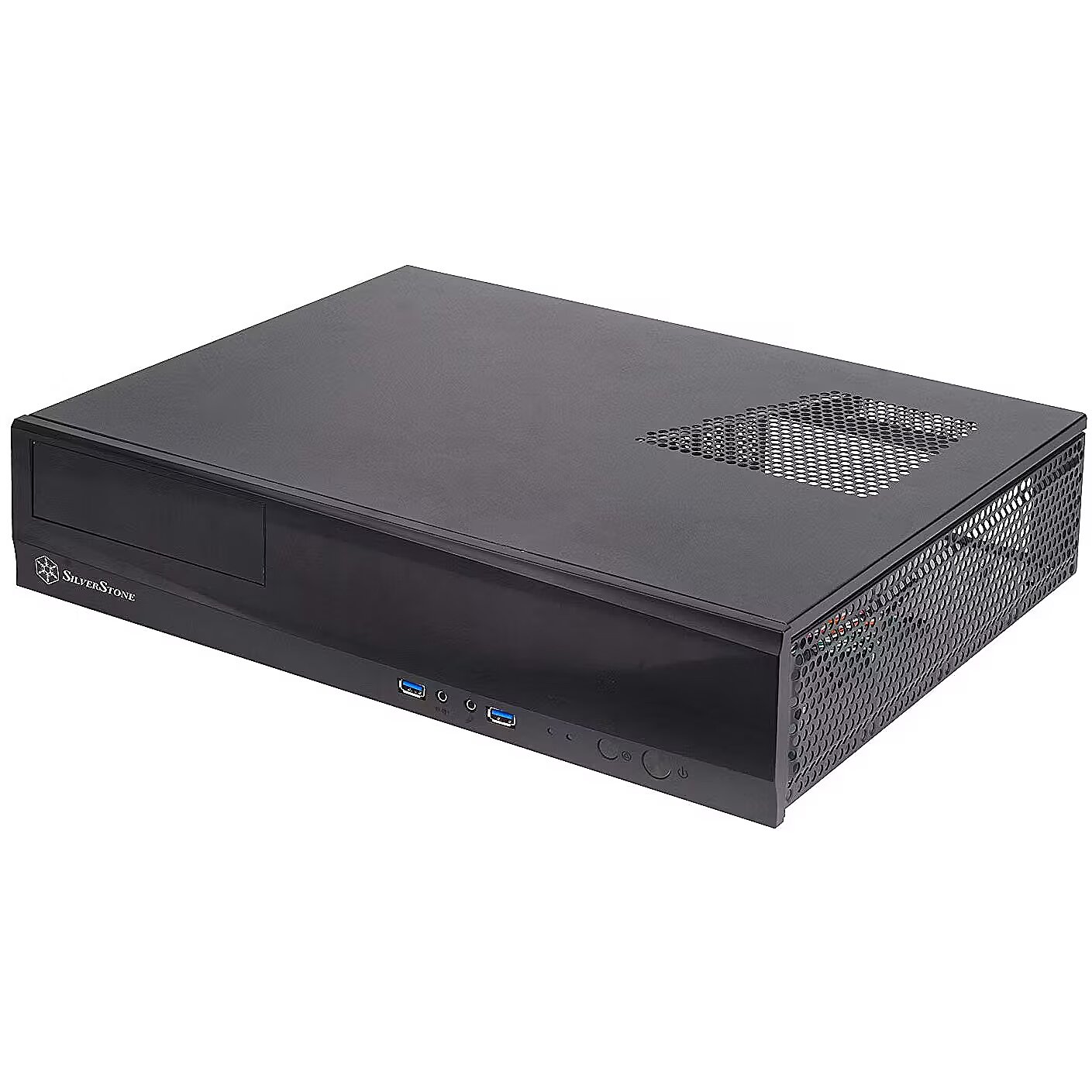 Ml09 Low Profile Itx Case Buy SilverStone Milo ML09 Mini-ITX Case Back [SST-ML09B] PC Case