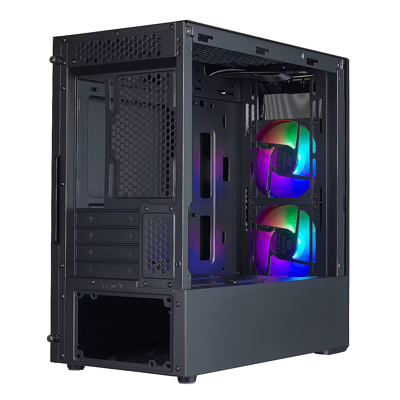 Cooler Master MasterBox MB311L ARGB Mini, Tempered Glass, Black