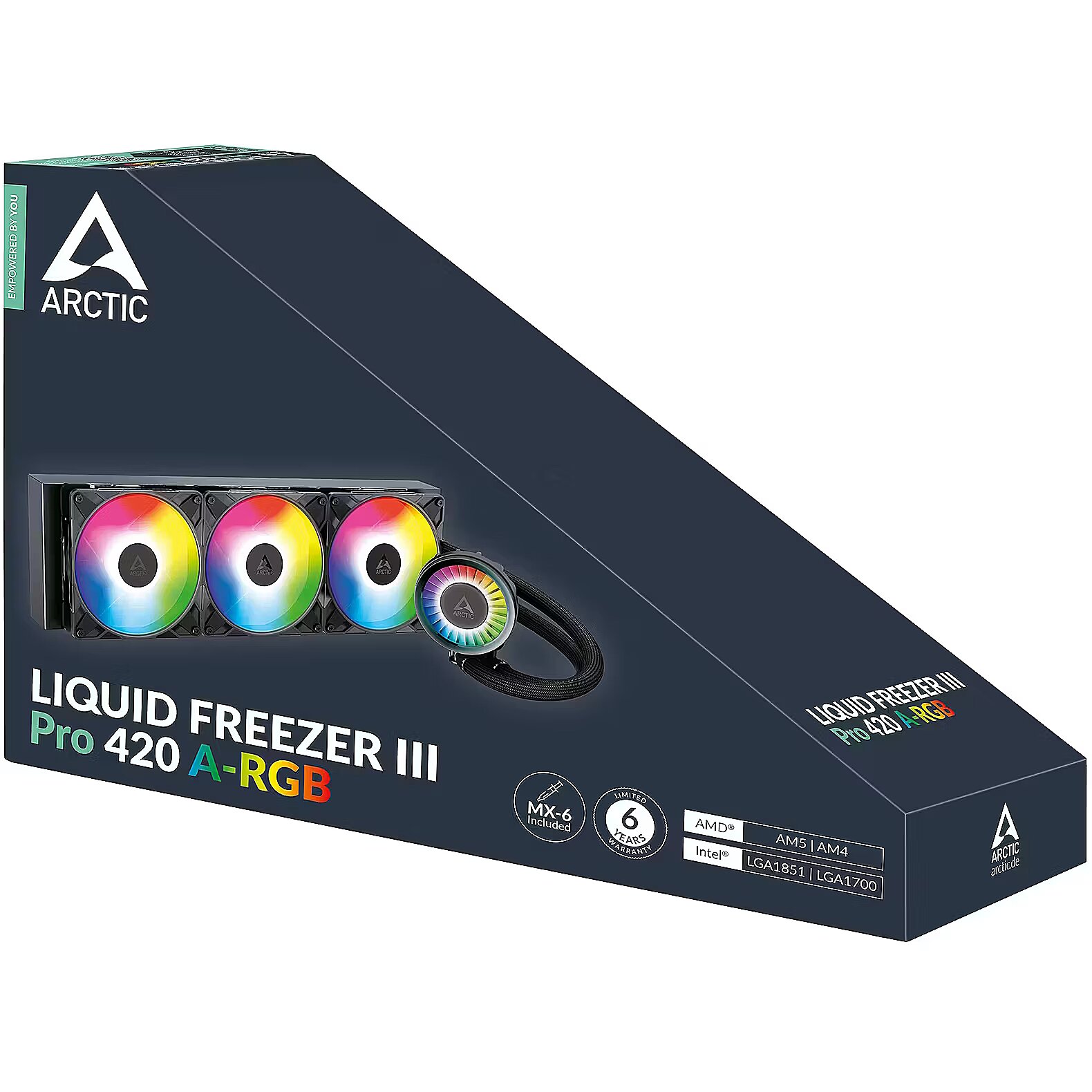 Arctic Liquid Freezer III Pro 420 ARGB Black (ACFRE00185A)