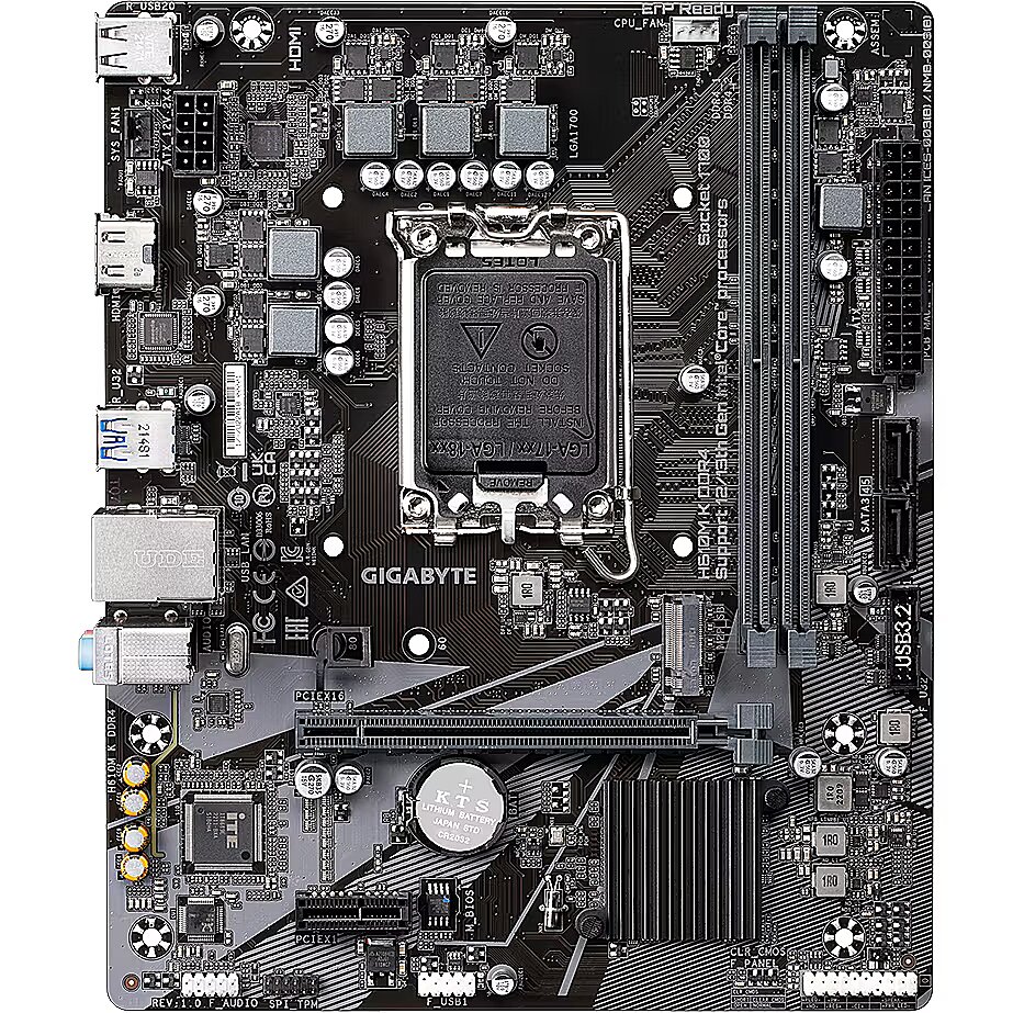 Gigabyte H610M K DDR4 (H610M K DDR4)