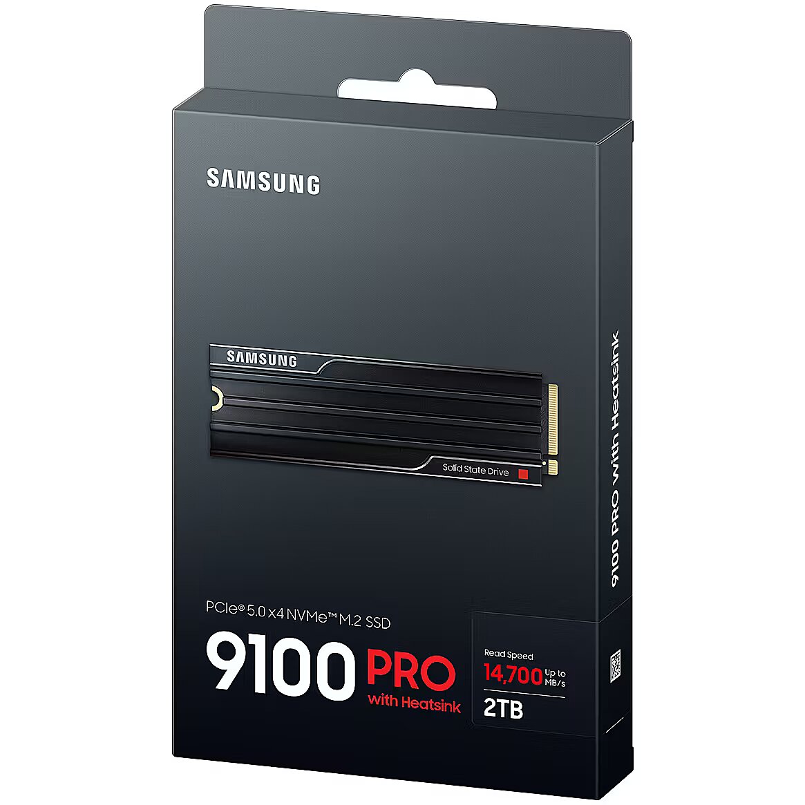 Samsung 9100 PRO, 2TB, M.2 Gen5 x4, with Heatsink (MZ-VAP2T0CW)