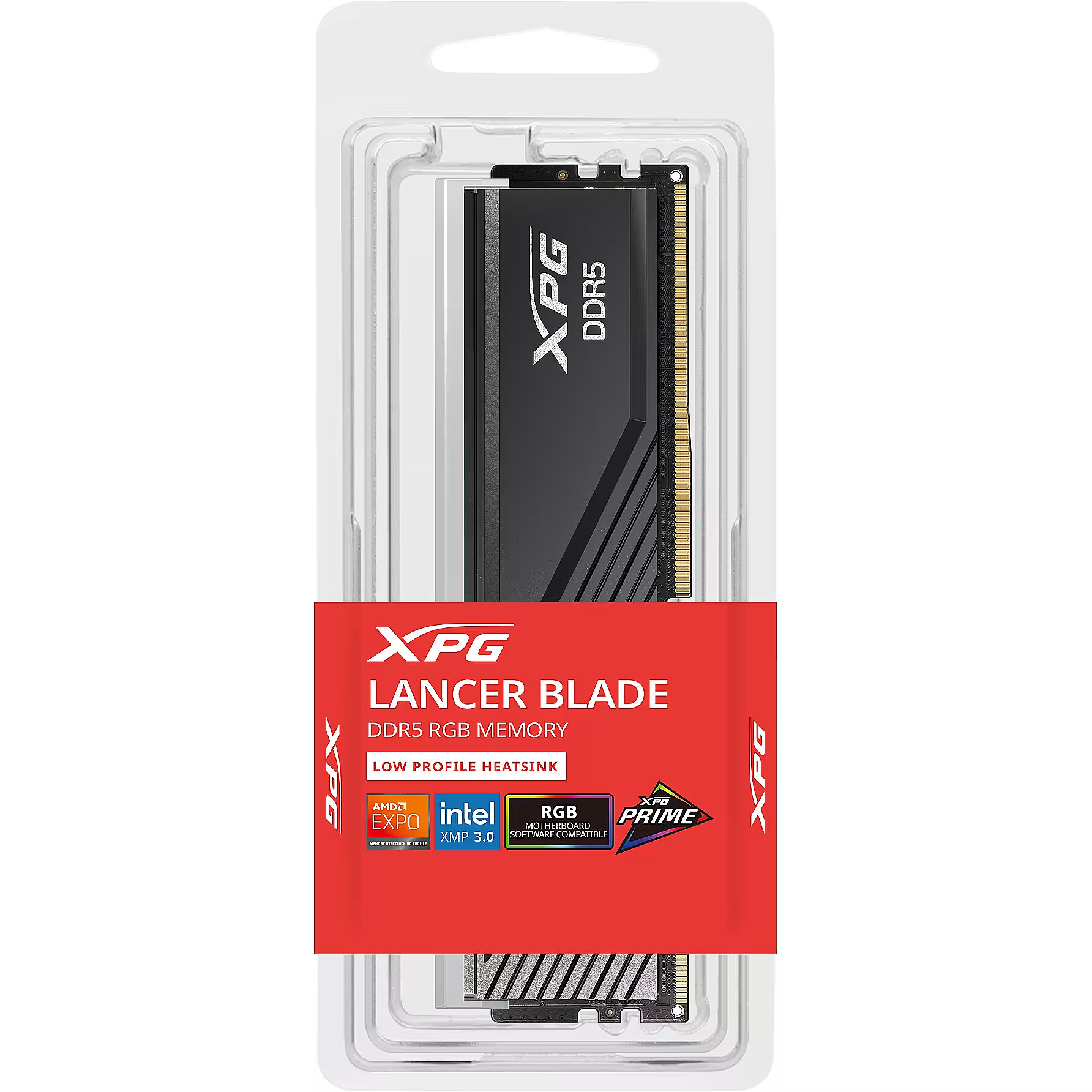 ADATA XPG Lancer Blade RGB Black, 16GB, DDR5, 6000MT/s, CL30