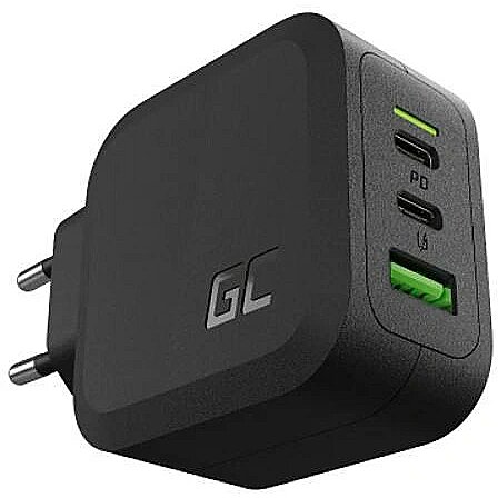 Ladegerät GC PowerGaN 65 W (2x USB-C PD, 1x USB-A UC, GaN)