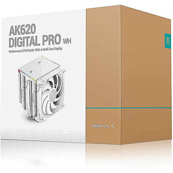 Deepcool AK620 DIGITAL PRO WH, White (R-AK620-WHAPMN-G)