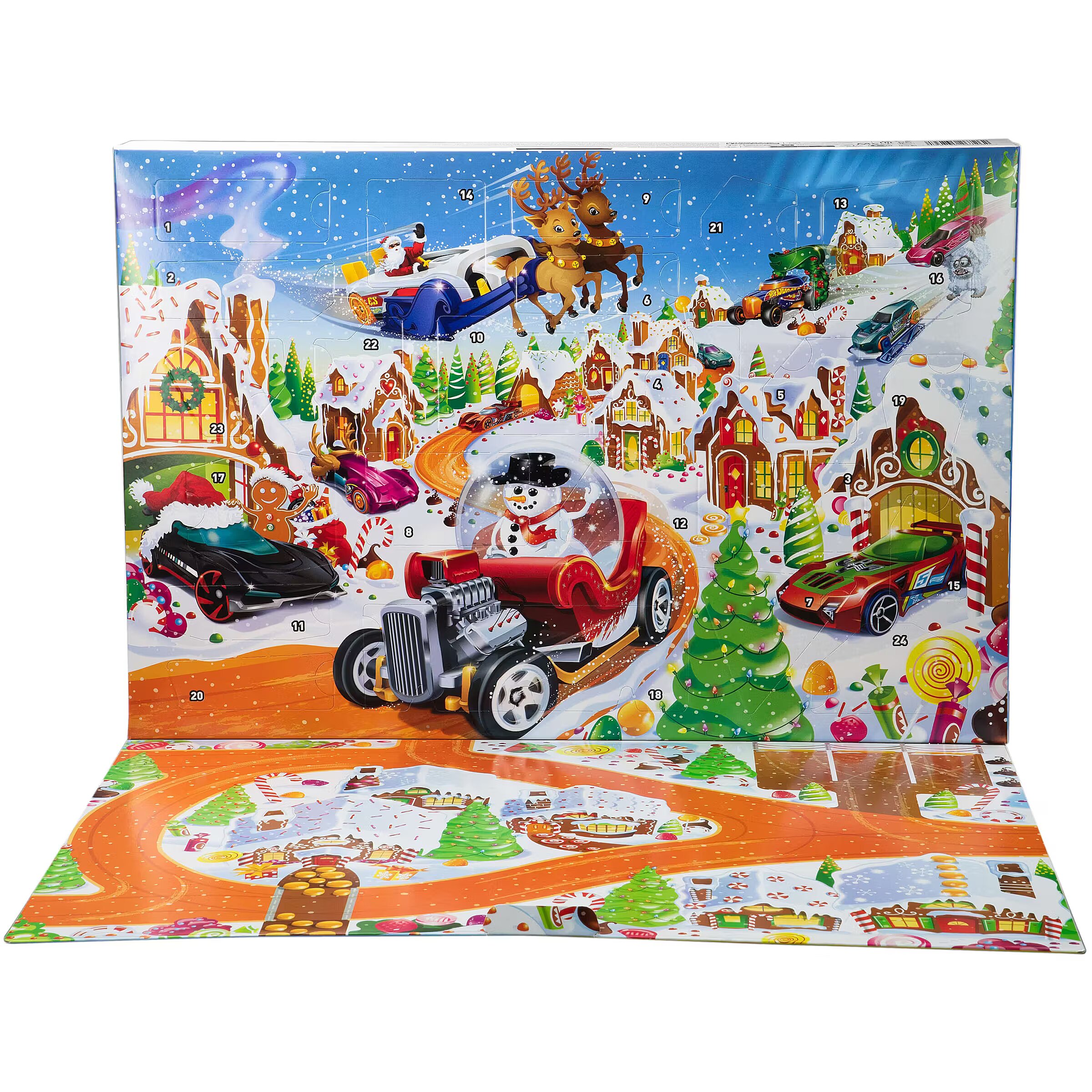 Hot Wheels Advent Calendar 2025 (JCB47)