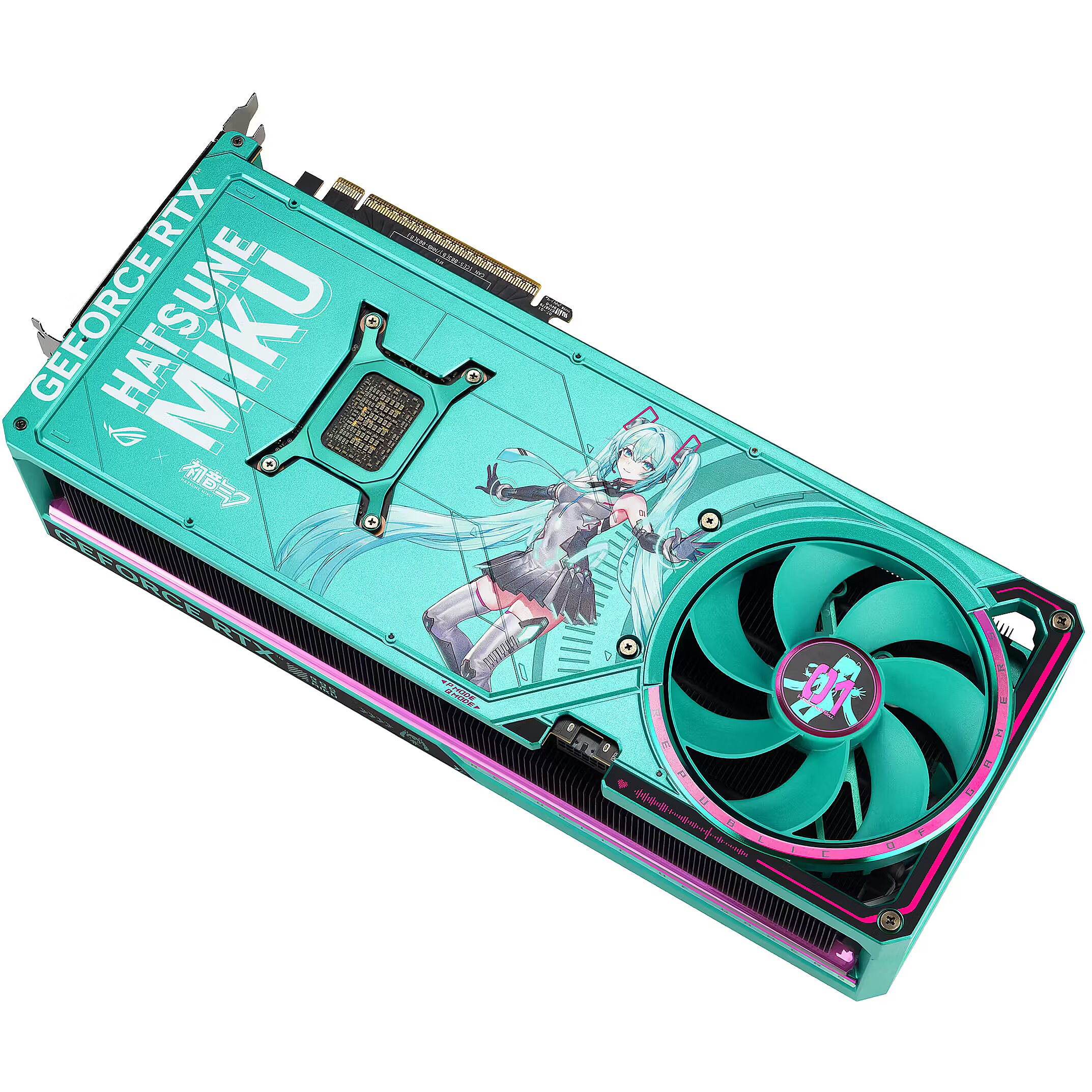 Asus GeForce RTX 5080, 16GB GDDR7, ROG Astral OC Hatsune Miku