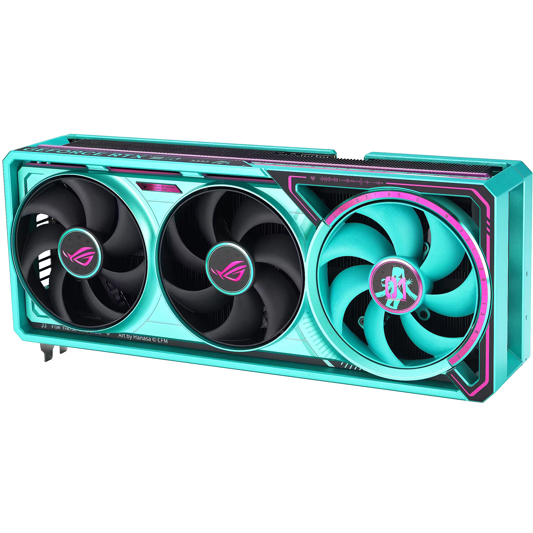 Asus GeForce RTX 5080, 16GB GDDR7, ROG Astral OC Hatsune Miku