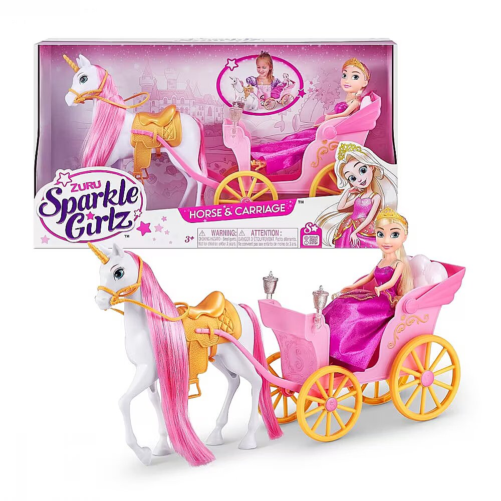 Zuru Doll Princess inches with carriage (10068)
