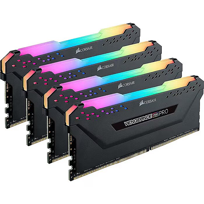Corsair Vengeance RGB Pro, DDR4, 64GB, 3200MHz, CL16, Kit of 4