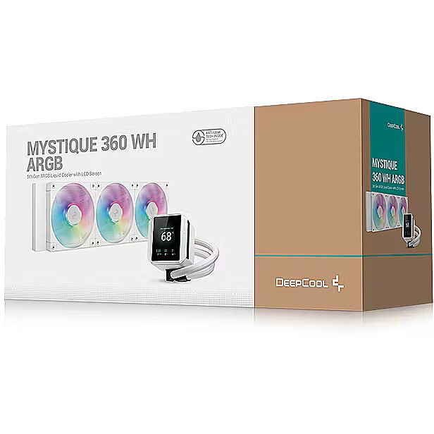 Deepcool MYSTIQUE 360 WH ARGB, White (R-LX360-WHDSNMCP-G-1)