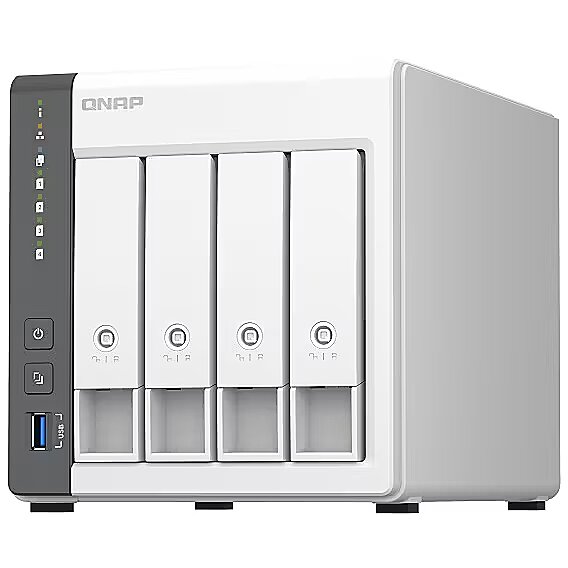 Qnap　TS-433　NAS　4ベイ Qnap TS-433-4G, 4-Bay (TS-433-4G)