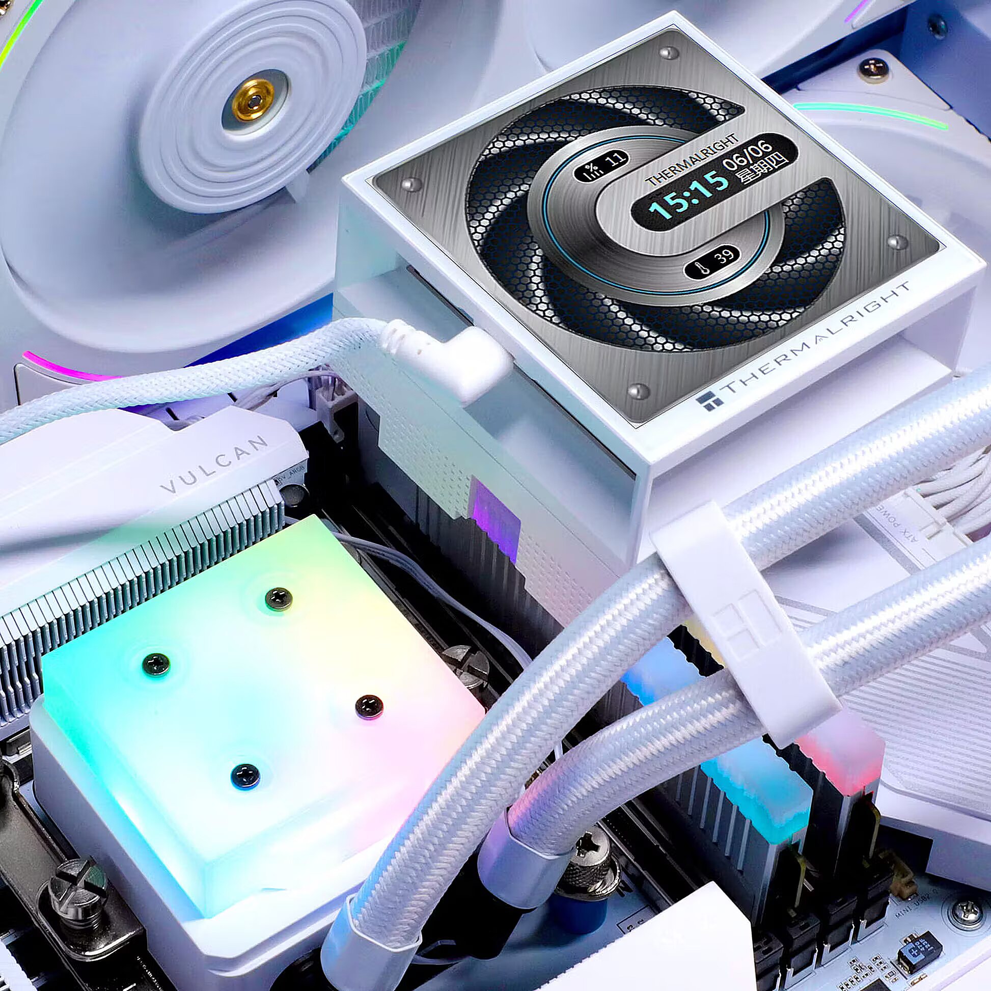 Thermalright Hyper Vision 360 UB ARGB, White (HYPER VISION 360 UB