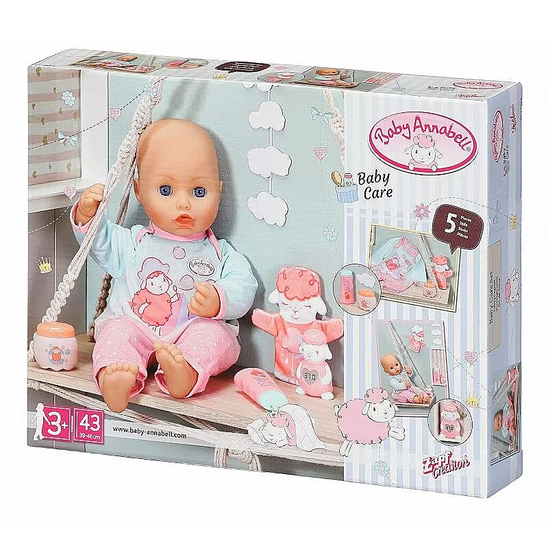 Zapf BABY ANNABELL Baby Care set (703274-116720)