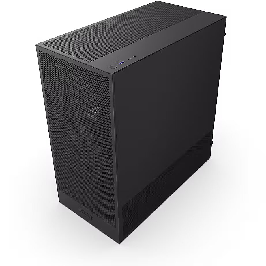 NZXT H5 Flow RGB (2024), Tempered Glass, Black (CC-H52FB-R1)