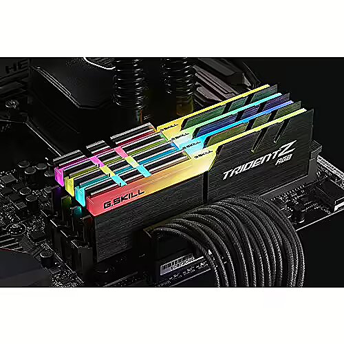 G.SKILL Trident Z RGB, DDR4, 16GB, 3000MHz, CL16, Kit of 2 (F4-3000C16D-16GTZR) G.SKILL Trident Z RGB, DDR4, 16GB, 3000MHz, CL16, Kit of 2 (F4-3000C16D-16GTZR)