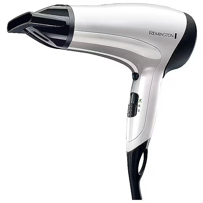 Remington hair dryer with diffuser, D3015, Silver/Black (D3015)