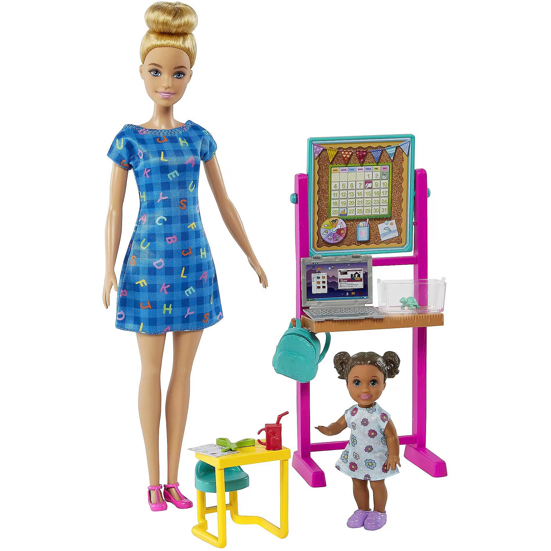 Mattel Doll Barbi Teacher Caucasian HCN19 (HCN19)