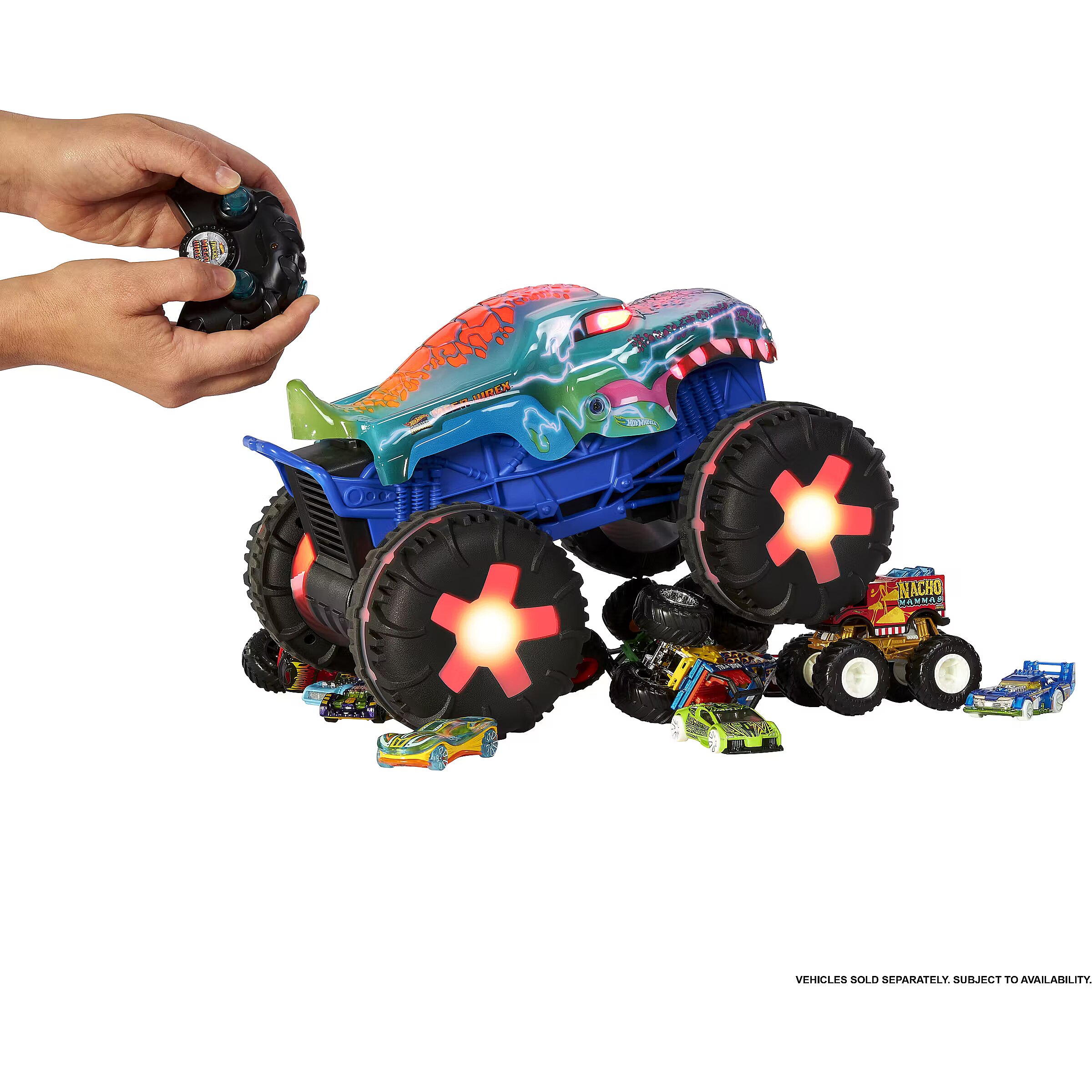 Hot Wheels RC vehicle Monster Trucks Mega Wrex Sounds and lights