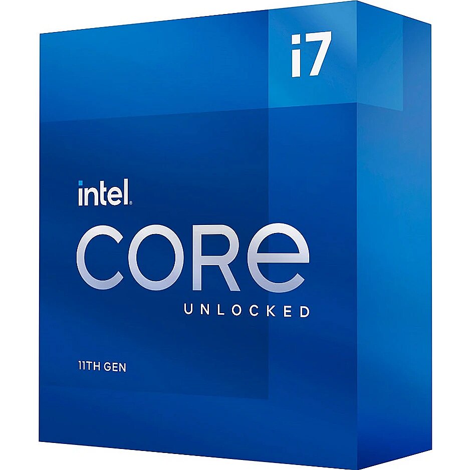 Intel Core i7-11700K (8C/16T, 3.60 GHz 16MB Cache, LGA1200, 125W)  (BX8070811700K)