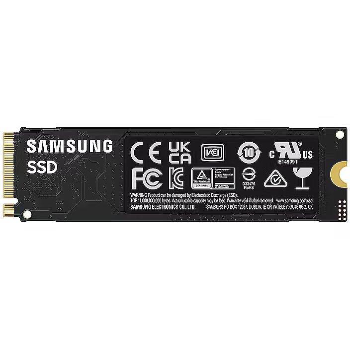 Samsung 990 EVO Plus, 2TB, Gen4 x4/Gen5 x2 (MZ-V9S2T0BW)