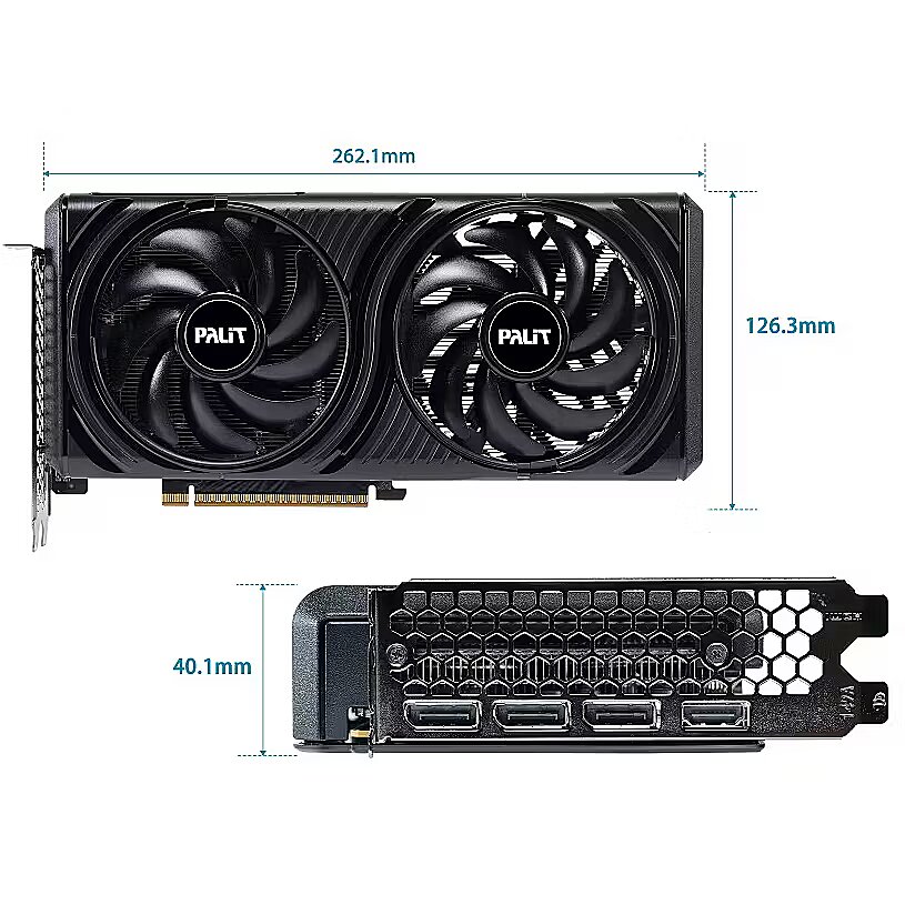 Palit GeForce RTX 5060, 8GB GDDR6, Infinity 2 OC (DLSS 4