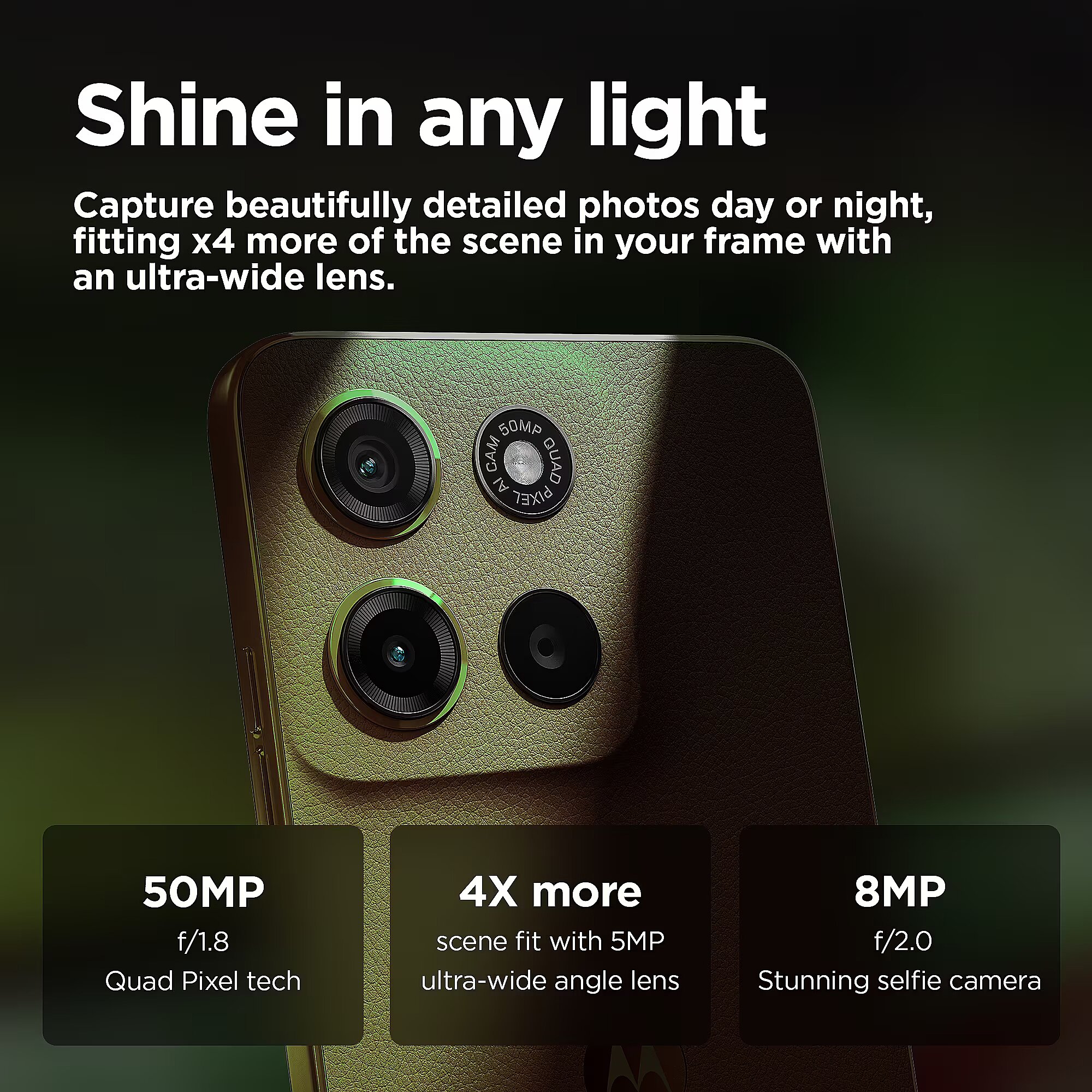 Motorola Moto G15 Power, 8GB/256GB, Iguana Green (PB6G0002PL)