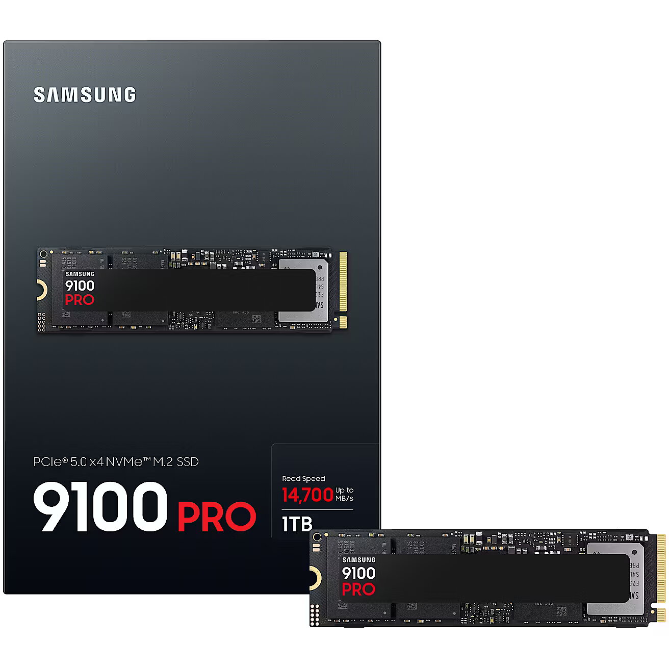 Samsung 9100 PRO, 1TB, M.2 Gen5 x4 (MZ-VAP1T0BW)