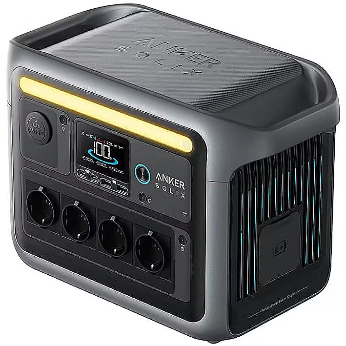 Anker Portable Power Station 1056 Wh, 1800W | SOLIX C1000X (A1761311)