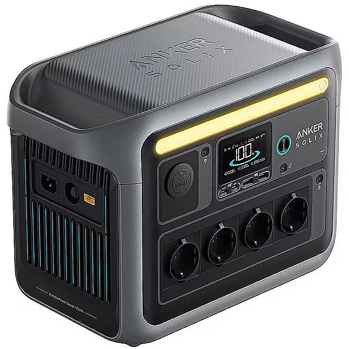 Anker Portable Power Station 1056 Wh, 1800W | SOLIX C1000X (A1761311)