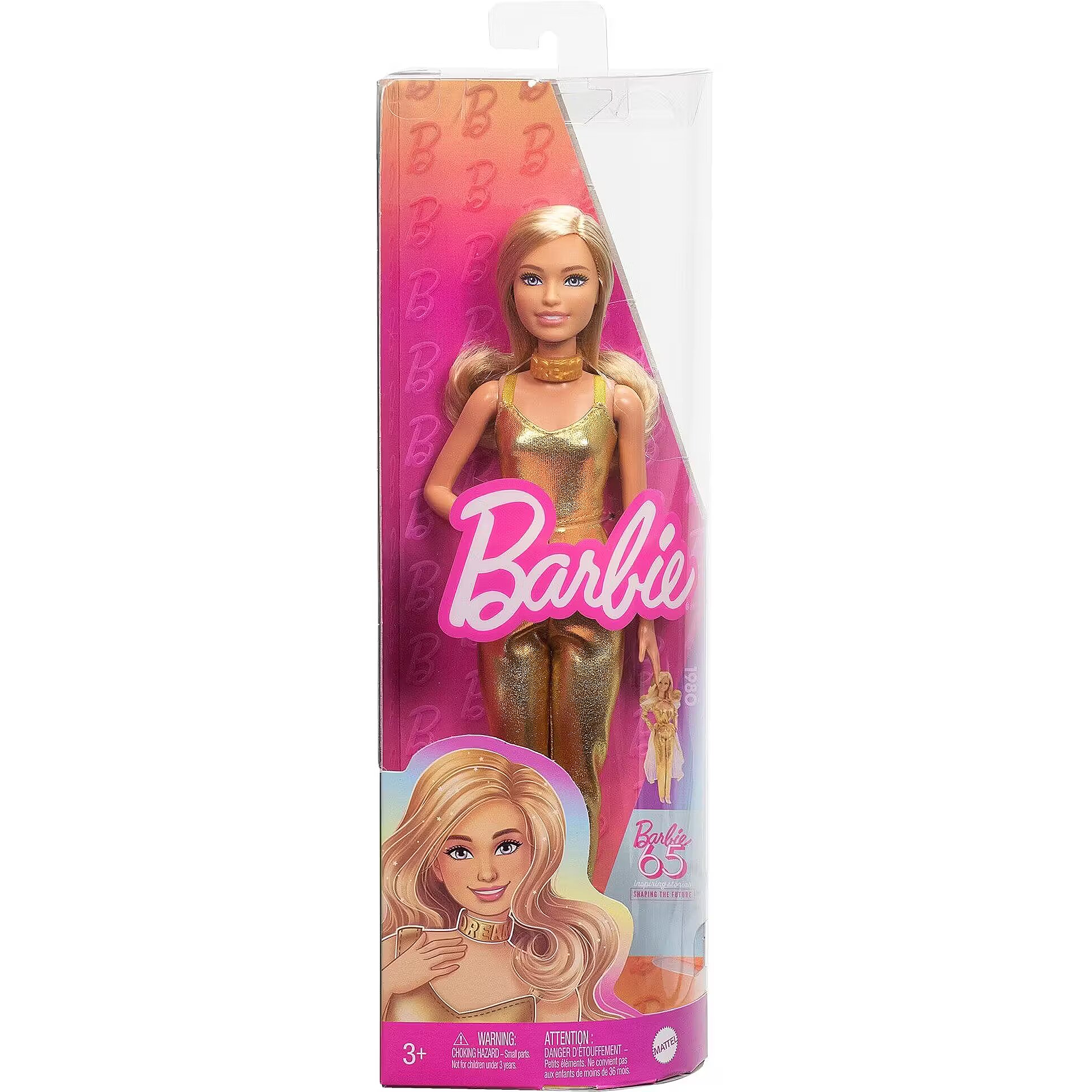 Mattel Barbie Fashionistas Doll Golden Dreams (HRH19)