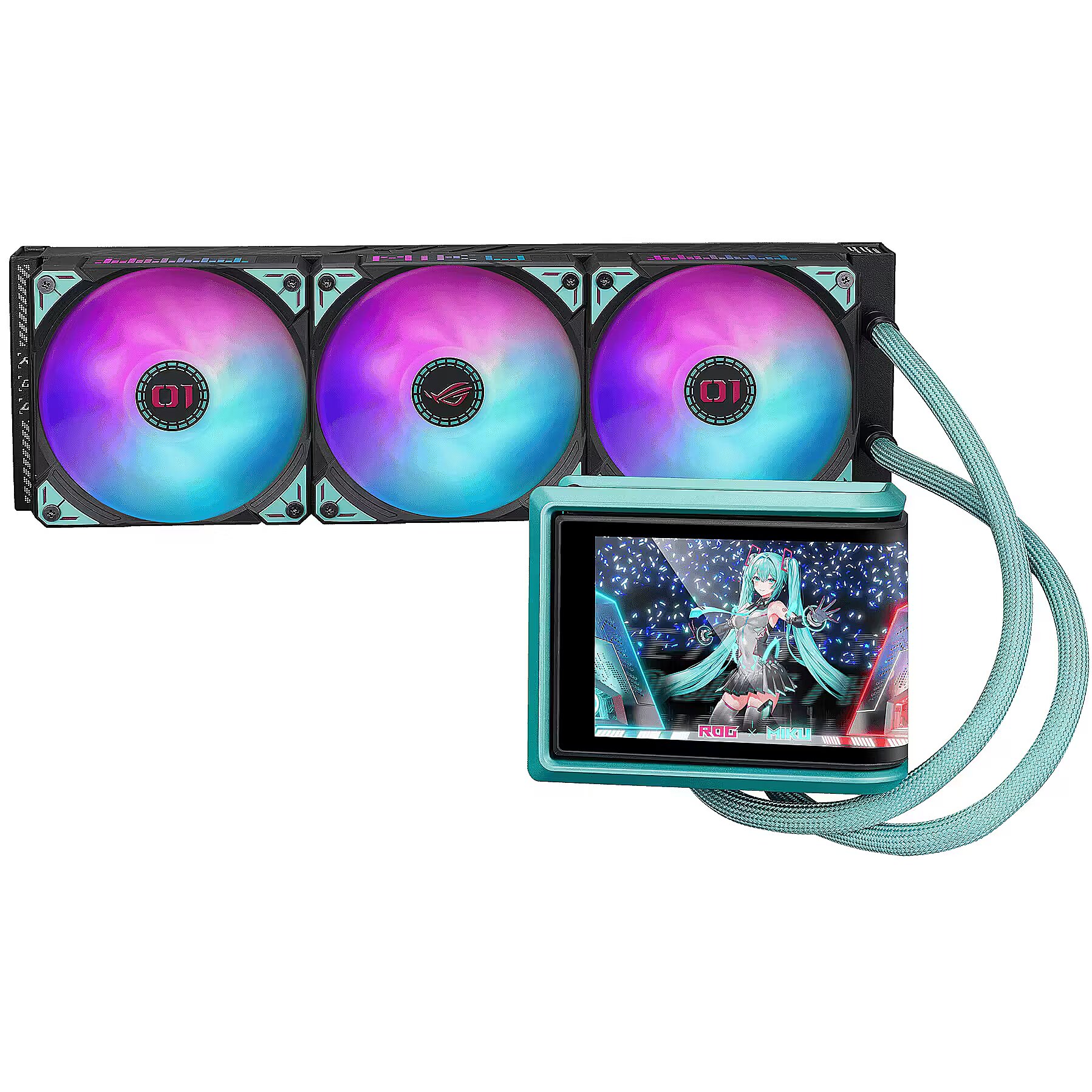 新品　Asus ROG RYUO IV 360 MIKU Edition 大陸版 ROG RYUO IV 360 ARGB Hatsune Miku Edition | ROG Ryuo | Gaming CPU